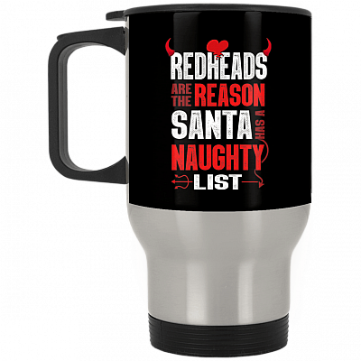 14 oz. Silver Travel Mug