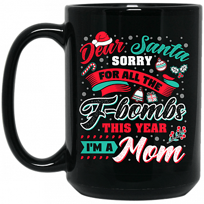 15 oz. Black Mug