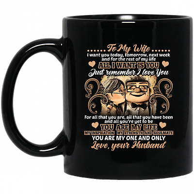 11 oz. Black Mug