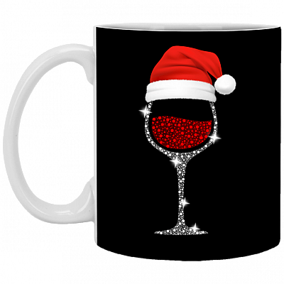 Christmas Wine Glass Ceramic Coffee Mug - Beer Stein - Water Bottle - Color Changing Mug