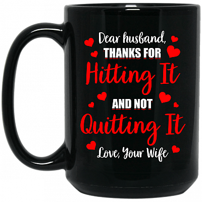 15 oz. Black Mug