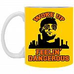 Feelin Woke Up Dangerous Bake Shake Walk On Color Changing Coffee Mug - Travel Mug - Beer Stein