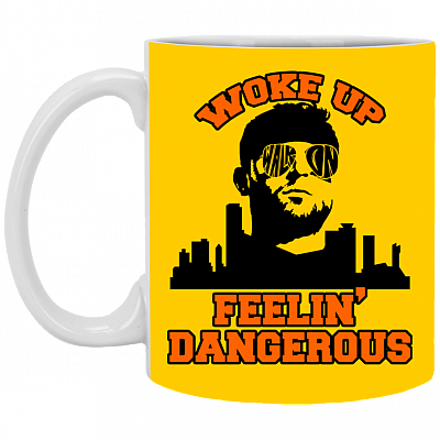 Feelin Woke Up Dangerous Bake Shake Walk On Color Changing Coffee Mug - Travel Mug - Beer Stein