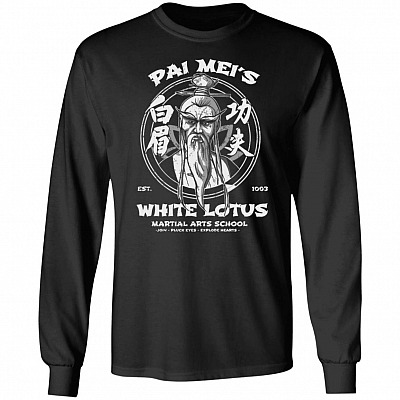Pai-Mei's White Lotus T-Shirt Hat-Tori Han-zo Hoodie - Sweatshirt - Long Sleeve Shirt