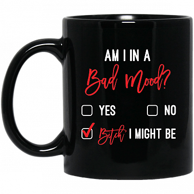11 oz. Black Mug