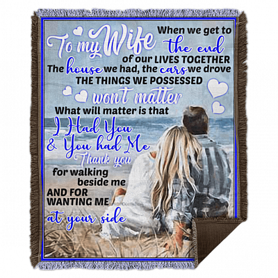 Woven Blanket - 50x60