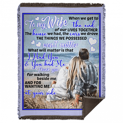 Woven Blanket - 60x80