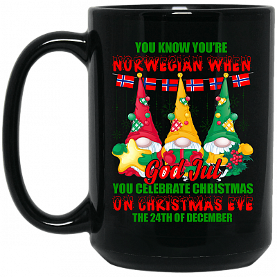 15 oz. Black Mug