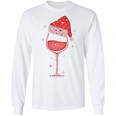 Christmas Glass Light White Hoodie - Long Sleeve - Sweatshirt