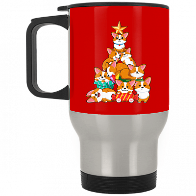 14 oz. Silver Travel Mug