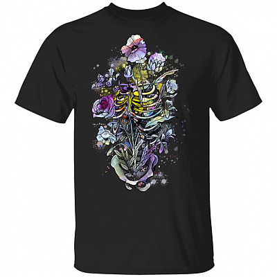Art Bones Floral T-Shirt