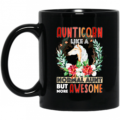 11 oz. Black Mug