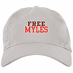 Free Myles Funny Cleve-land Twill Cap - High-Profile Snapback Hat - Trucker Hat