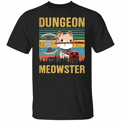 Dungeon Meowster T-Shirt