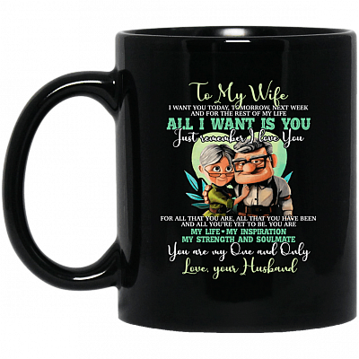 11 oz. Black Mug