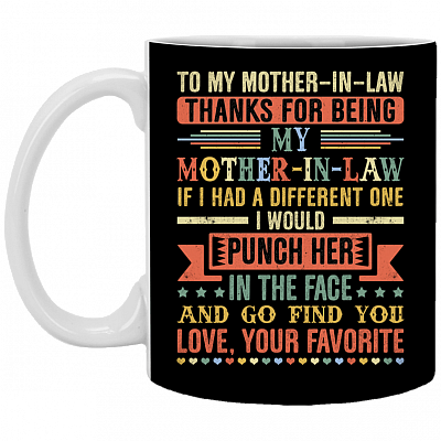 To My Mother In Law Thanks For Being My Mother In Law Mug-Beer Stein-Water Bottle-Color Changing Mug