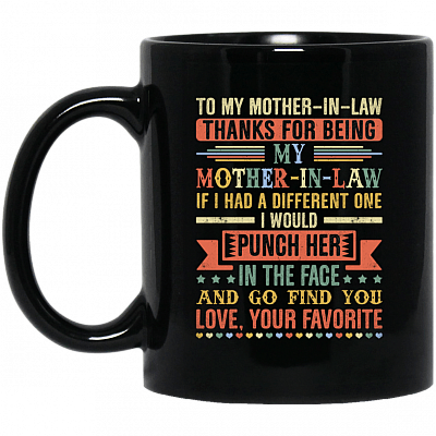 11 oz. Black Mug