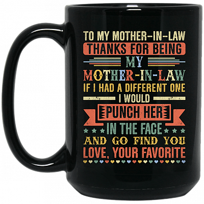 15 oz. Black Mug