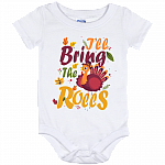 I'll Bring The Rolls Thanksgiving Baby Onesie - Cute Turkey Baby Infant Bodysuit