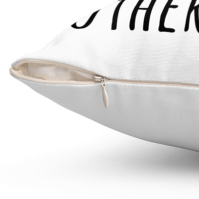 Alternative view of I'm Not A Widow I'm A Wife My Husband Awaits Me On The Other Side Throw Pillow - Decorative Pillow