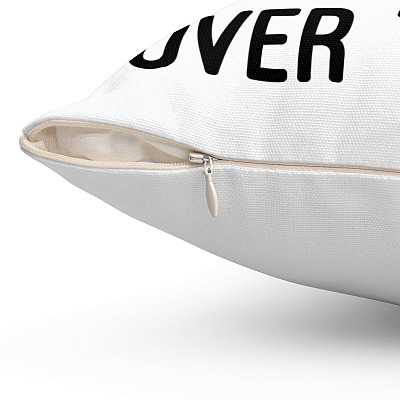 Alternative view of My House My Chair You Go Sit Over There Throw Pillow - Decorative Pillow - Indoor Outdoor Cushion