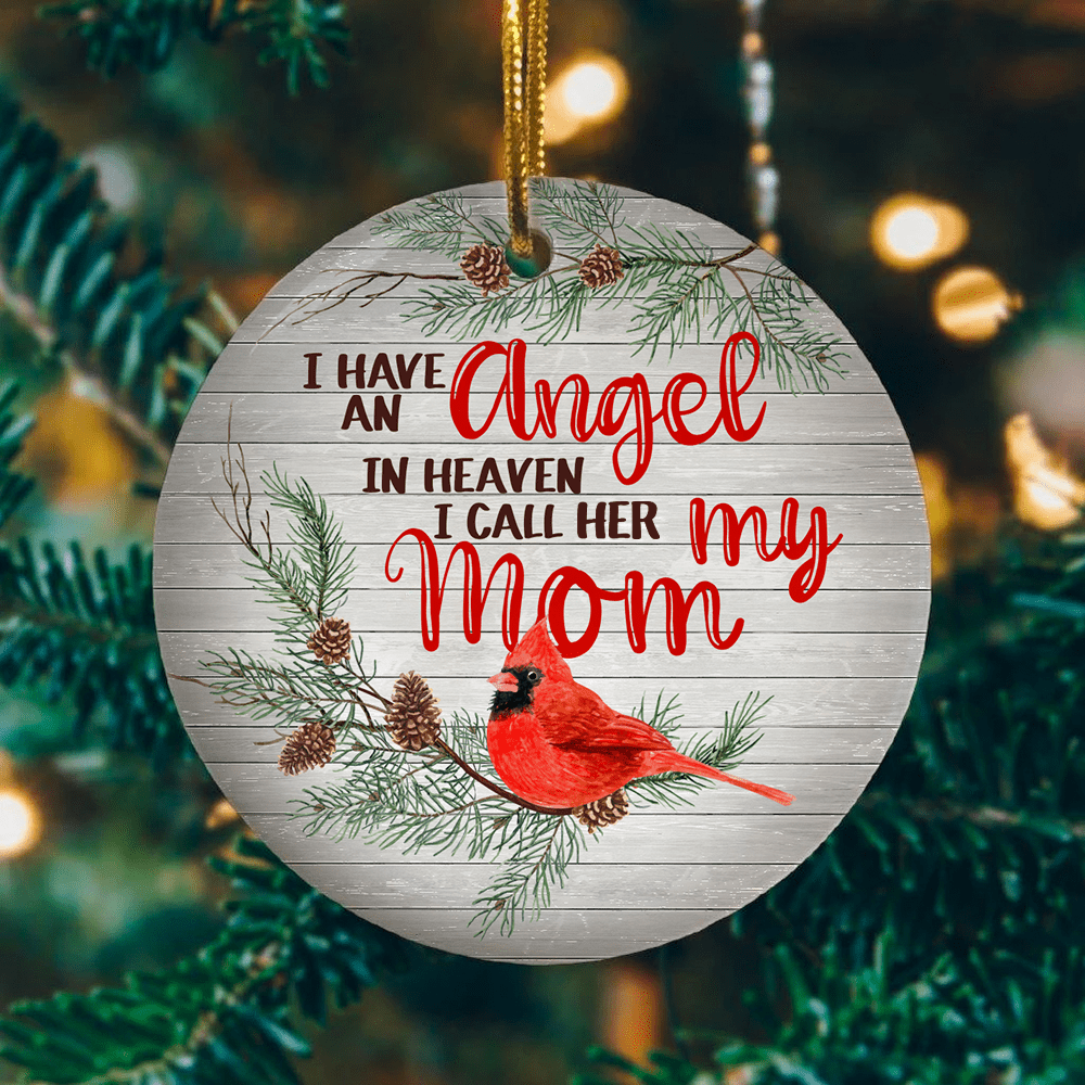 mom angel ornament