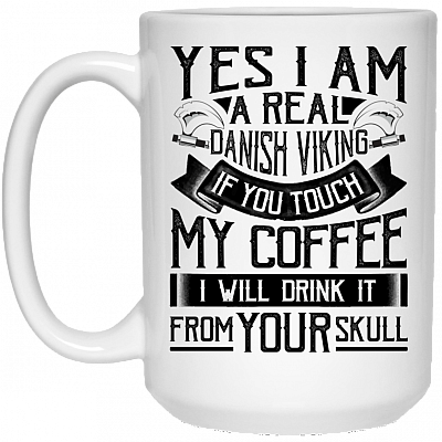 15 oz. White Mug