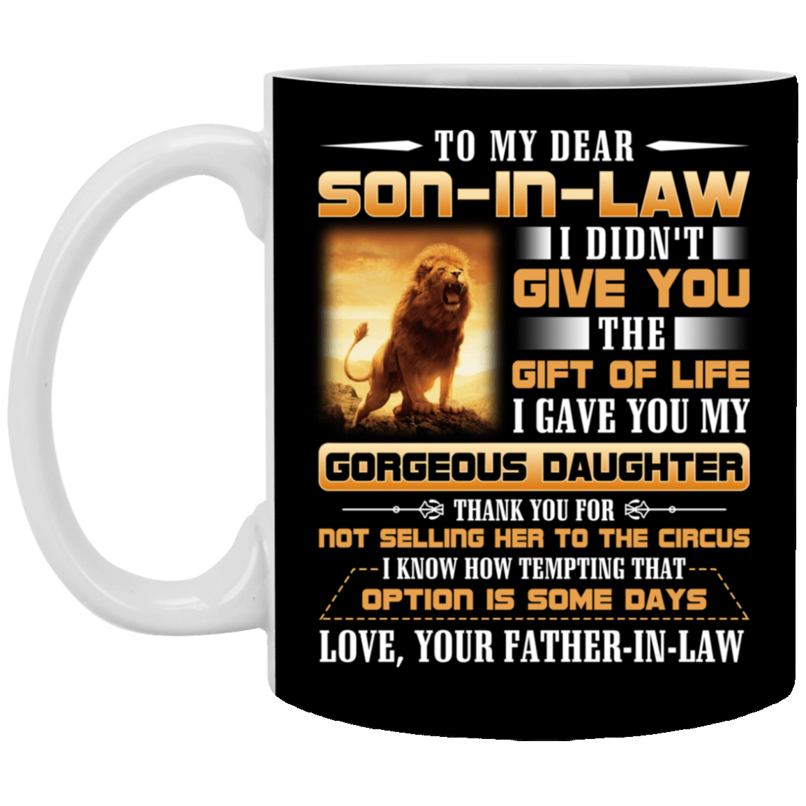 father in law coffee mug