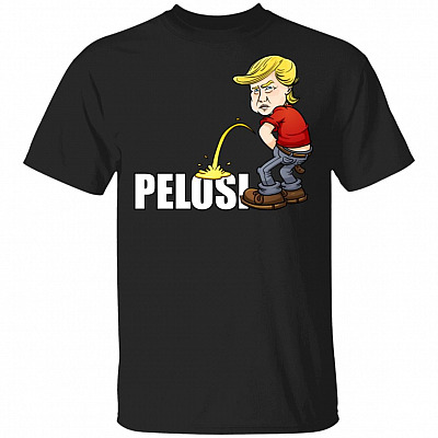 Trump Peeing On Pelosi Funny T-Shirt - Anti Pelosi Shirt