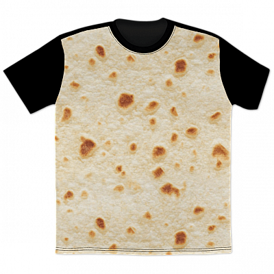 Taco-Bell Burrito 3d All Over Print Custom T-Shirt - Tank Top