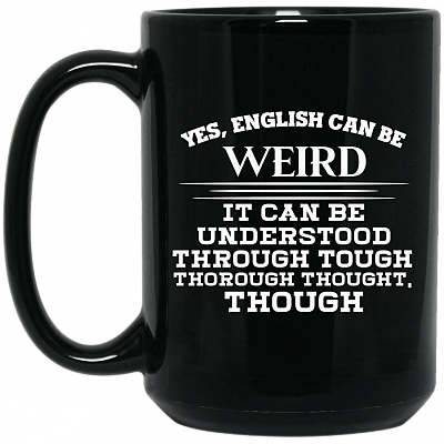 15 oz. Black Mug