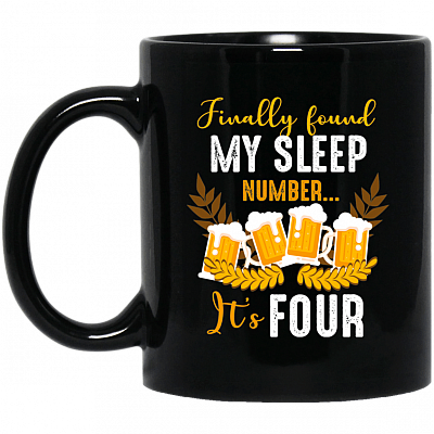 11 oz. Black Mug