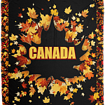 Canada Fleece Blanket - Sherpa Blanket