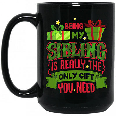 15 oz. Black Mug