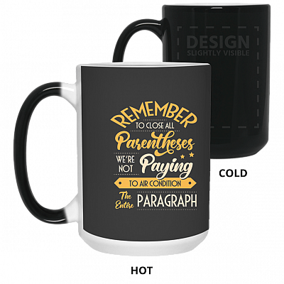 15 oz. Color Changing Mug