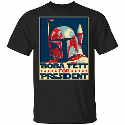 Funny Fett For President T-Shirt