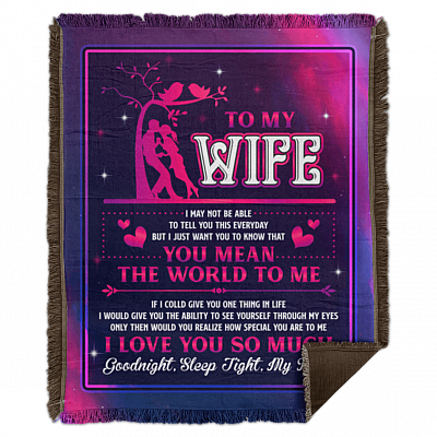 Woven Blanket - 50x60