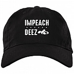 Impeach De-ez Nuts Funny Twill Cap - High-Profile Snapback Hat - Trucker Hat - Beanie - Knit Cap