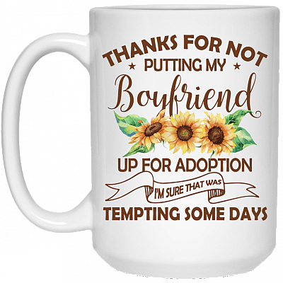 15 oz. White Mug