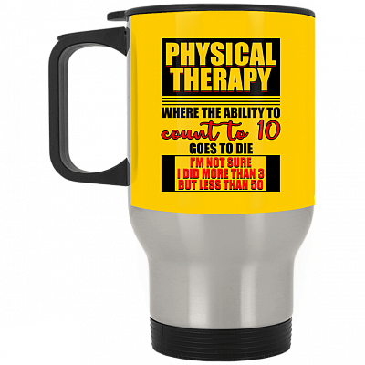 14 oz. Silver Travel Mug