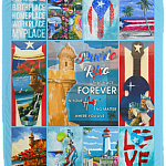 Puerto Rico That Place Forever In Your Heart No Matter Where You Live Fleece Blanket - Premium Sherpa Blanket