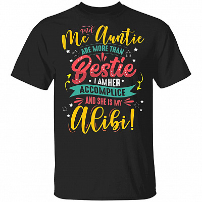 Me and Auntie Are More Than Besties Youth T-Shirt