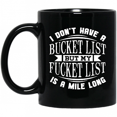 11 oz. Black Mug