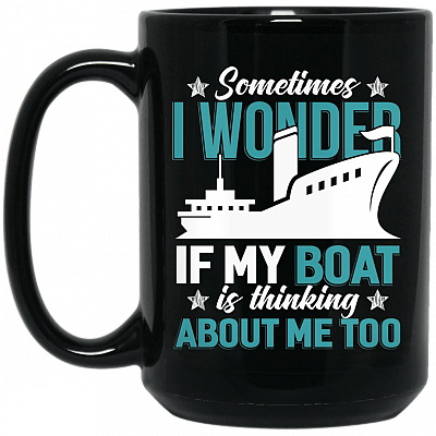 15 oz. Black Mug