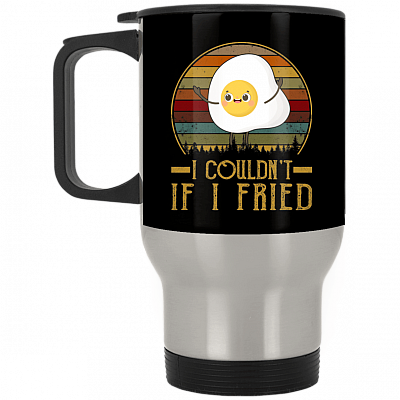 14 oz. Silver Travel Mug