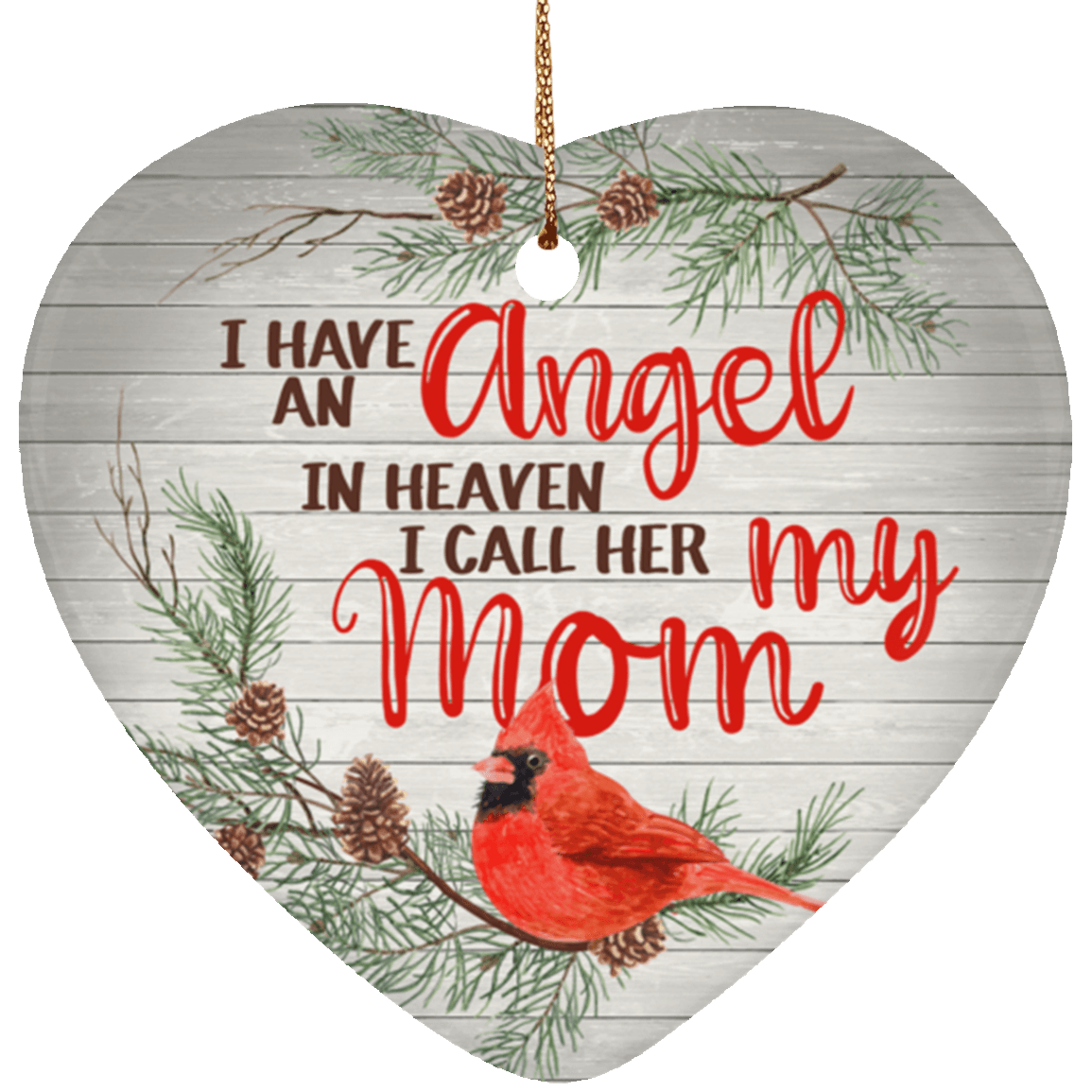 mom angel ornament