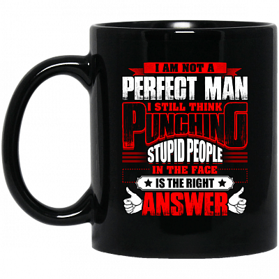 11 oz. Black Mug