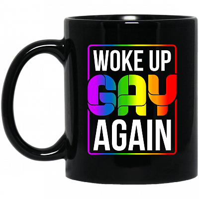 11 oz. Black Mug