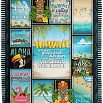 Hawaii A Place Your Feet May Leave But Your Heart Will Always Be Fleece Blanket – Sherpa Blanket
