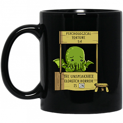 11 oz. Black Mug